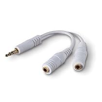 Belkin F8V234-WHT-APL Headphone Splitter