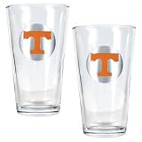 Tennessee Volunteers 2pc Pint Ale Glass Set NCAA College Athletics