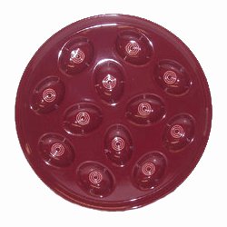 Fiesta Cinnabar 724 Egg Tray by Fiestaware