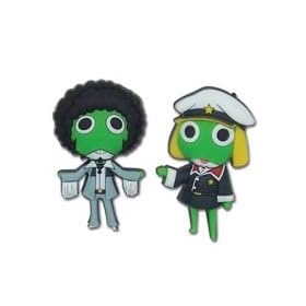  Sgt. Frog: Afro and Captain Keroro Anime Pins Set of 2