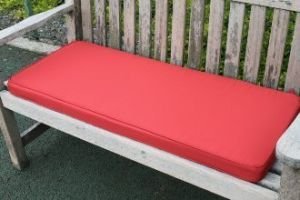 Uk-Gardens Coussin de Banc de Jardin Terracotta - pour Mobilier de Jardin 2 places