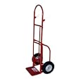 Milwaukee Hand Trucks 40134 Twin Pin Handle Truck With 10 Inch Semi Pneumatics And Stair Climbers