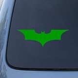 BATMAN BEGINS - Vinyl Decal Sticker #A1076 | Vinyl Color: Green