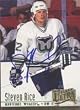 Steven Rice, Hartford Whalers, 1995 Fleer Ultra Autographed Card