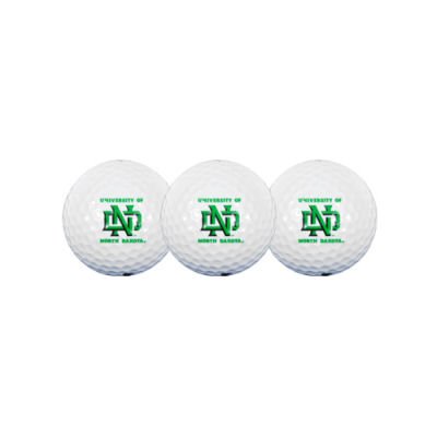 North Dakota Fighting Sioux Official Logo Golf Balls