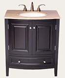 Hand Crafted Two Doors, One Drawer Single Sink Bathroom Vanity