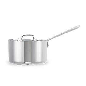 Click here to buy All-Clad 4-Qt Nonstick Stainless Sauce Pan with Lid 5204NS NONSTICK by All-Clad.