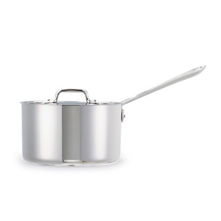 All-Clad 4-Qt Nonstick Stainless Sauce Pan with Lid 5204NS NONSTICK by All Clad