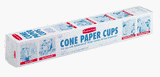 Outdoor Living : Rubbermaid #1634-06-BLWHT 200CT 4OZCone Paper Cup