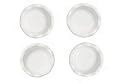 Emile Henry Miniature Pie Dishes, Set of Four, Blanc
