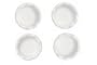 Emile Henry Miniature Pie Dishes, Set of Four, Blanc