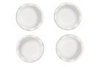 Emile Henry Miniature Pie Dishes, Set of Four, Blanc