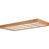 Buy 4-Lamp Oak Fluorescent Grid with Electronic Ballasts (49.5 x 11.125) - Energy Star by Progress Lighting