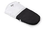 Kuhn Rikon Non-Slip Oven Glove, Black/White
