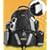 Baby Sherpa ALPHA Diaper 4-in-1 Bag Backpack (Black)