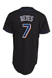 MLB Jose Reyes New York Mets Replica Away Jersey (Small)