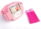 Electronics : KMS - PINK ARMBAND & PINK SOCK PACK FOR THE iPOD NANO 3G 4GB 8GB