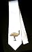 Krawatte - Australien, Wirtschafts-und W�hrungsunion, braun, Vogel