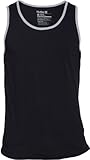 Hurley Men's Staple Tank Top, Black/Mineral Gray, Small