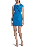 ABS Allen Schwartz Women's Asym Ruffle Sheath Dress