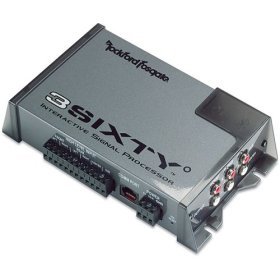 Rockford Fosgate 3SIXTY.1 Interactive signal processor Expand and tune your factory or brand-name stereo system
