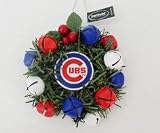 CHICABO CUBS CHRISTMAS WREATH ORNAMENT