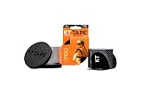 KT TAPE PRO, Pre-cut, 20 Strip, Synthetic, Jet Black