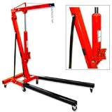 2 Ton (Folding) H.D. Cherry Picker double pumps