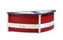 Linon Admiral Storage Box - Red/Blue/White
