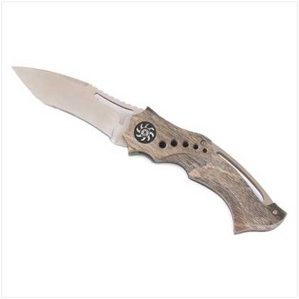 style ninja wooden knife