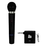 The Singing Machine Uni-directional VHF wireless microphone - Black (SMM-107)