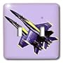 Jet - Blue Angels Featuring - Light Switch Covers - double toggle switch