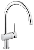 Grohe 32918000 Minta Einhand Sp&uuml;ltischbatterie / Einlochmontage / herausziehbarer Mousseurauslauf