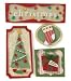 Karen Foster Stacked Stickers, Christmas Image