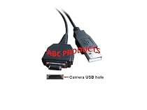 ABC Products VMC-MD1 USB Cable Lead for SONY Cyber-Shot DSC-F88, DSC-G3, DSC-H3, DSC-H7, DSC-H9, DSC-H10, DSC-H50, DSC-N1, DSC-N2, DSC-P100, DSC-P120, DSC-P150, DSC-P200, DSC-T2, DSC-T5, DSC-T9, DSC-T10, DSC-T20, DSCT20HDPR, DSC-T30, DSC-T50, DSC-T70, DSC-T77, DSC-T70HDPR, DSC-T90, DSC-T100, DSC-T200, DSC-T300, DSC-T700, DSC-TX1, DSC-W55, DSC-W80, DSC-W80HDPR, DSC-W85, DSC-W90, DSC-W110, DSC-W120, DSC-W130, DSC-W150, DSC-W170, DSC-W200, DSC-W300, DSC-WX1 Digital Camera