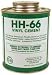 HH-66 PVC Vinyl Cement with Brush 32oz- Ships Free