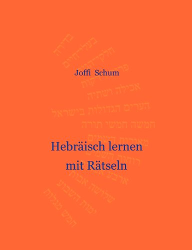 Books on Demand Hebr&auml;isch lernen mit R&auml;tseln