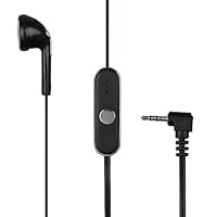 Executive Black Silver Handsfree Headset Mic Earphone for Casio C741 Brigade, Cricket A300 MSGM8, Huawei M750, Kyocera M1400 Laylo, M2000 X-tc, Garmin G60 Nuvifone, LG LW310 Helix, LX265 Rumor2, LX610 Lotus Elite, VX5600 Accolade, VX7100 Glance, VX92