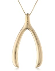 Jules Smith Gold Wishbone Long Necklace, 30.50" + 3" extender