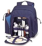 Adventurer Picnic Backpack for Two - Green - Picnic At Ascot