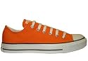 Converse Chuck Taylor All Star Lo Top Orange Canvas Shoes with Extra Pair of Black Laces