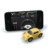 ZenWheels Micro Car Yellow Bluetooth Micro RC Car, Yellow