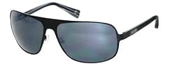 Tres Noir Matte Gunmetal BARRACUDA Sunglasses w/ Smoke Lens