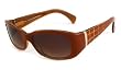 Calvin Klein Sunglasses - 827S / Frame: Caramel Amber Lens: Brown Gradient