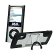 Scosche Co-Molded Kickback N5 Case for iPod nano 5G (Clear/Black)