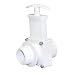 Valterra 6108 PVC Gate Valve, White, 1-1/2" FPT x MPT
