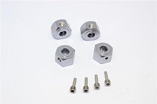 GPM RACING K5010-GS ALUMINIUM HEX ADAPTER(12MMX8MM)-4PCS SET 1/10 RC Vaterra K5 Blazer Ascender