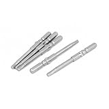 uxcell 磁気 六角スクリュードライバー ビット 3mm先端ラウンドシャンク　 5本入り 5mmx60mm