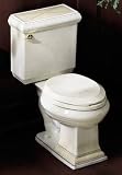 Kohler Close Reach design on Memoirs two-piece toilet, includes seat Biscuit - K-14231-SB-96