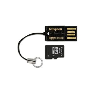 Kingston microSD Flash Memory Card with USB Reader